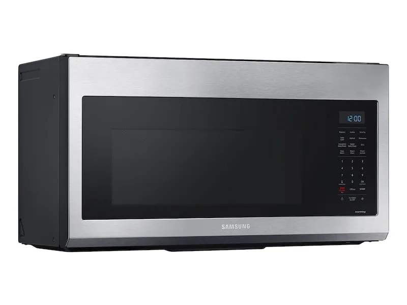Samsung MC17T8000CS 1.7 Cu. Ft. Over-The-Range Microwave With Convection And Slim Fry&#8482; In Stainless Steel