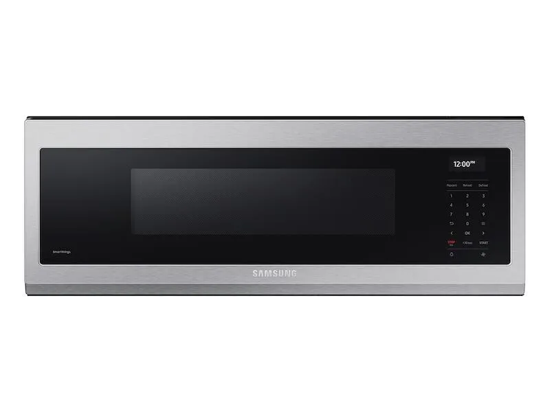 Samsung ME11A7710DS 1.1 Cu. Ft. Smart Slim Over-The-Range Microwave With 550 Cfm Hood Ventilation, Wi-Fi & Voice Control In Stainless Steel Over The Range Microwaves convection over-the-range microwave