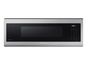 Samsung ME11A7710DS 1.1 Cu. Ft. Smart Slim Over-The-Range Microwave With 550 Cfm Hood Ventilation, Wi-Fi & Voice Control In Stainless Steel Over The Range Microwaves convection over-the-range microwave