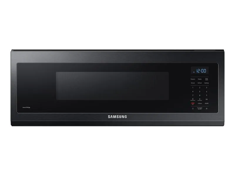 Samsung ME11F7510MT 1.1 Cu. Ft. Smart Slim Over-The-Range Microwave With 400 Cfm Ventilation In Matte Black Steel Microwave Ovens smart sensor microwave oven