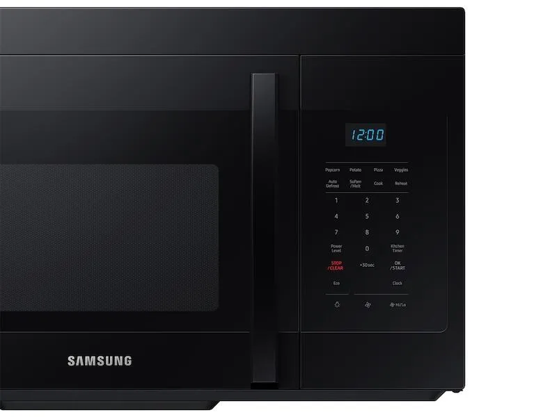 Samsung ME16A4021AB 1.6 Cu. Ft. Over-The-Range Microwave With Auto Cook In Black