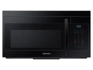 Samsung ME16A4021AB 1.6 Cu. Ft. Over-The-Range Microwave With Auto Cook In Black Microwave Ovens large capacity kitchen microwave