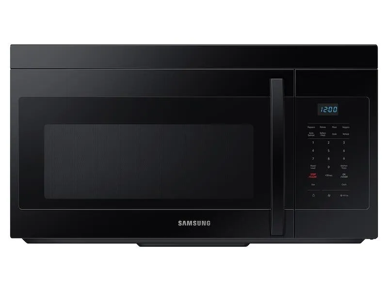 Samsung ME16A4021AB 1.6 Cu. Ft. Over-The-Range Microwave With Auto Cook In Black Microwave Ovens large capacity kitchen microwave