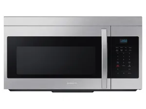 Samsung ME16A4021AS 1.6 Cu. Ft. Over-The-Range Microwave With Auto Cook In Stainless Steel Over The Range Microwaves convection over-the-range microwave