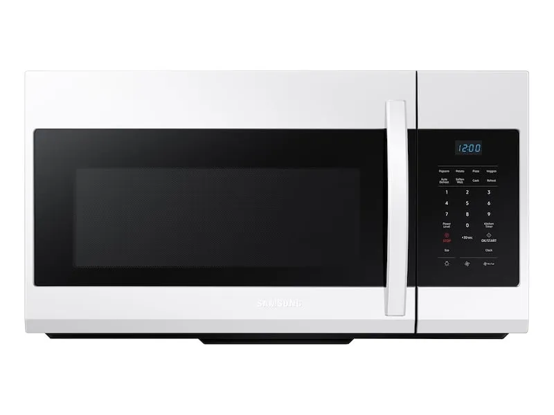 Samsung ME17R7021EW 1.7 Cu. Ft. Over-The-Range Microwave In White Microwave Ovens large capacity kitchen microwave