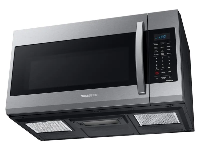 Samsung ME19A7041WS 1.9 Cu. Ft. Smart Over-The-Range Microwave With Wi-Fi And Sensor Cook In Stainless Steel