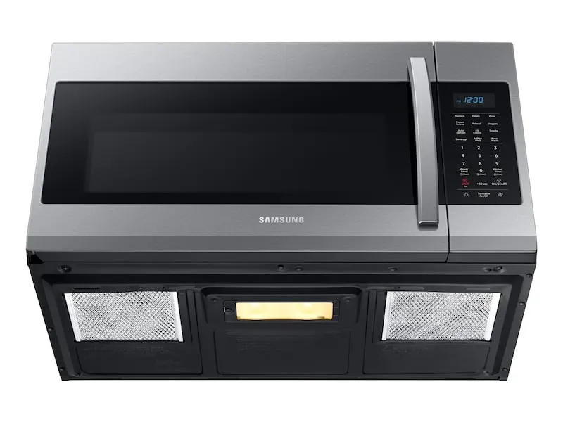 Samsung ME19R7041FS 1.9 Cu Ft Over The Range Microwave With Sensor Cooking In Stainless Steel