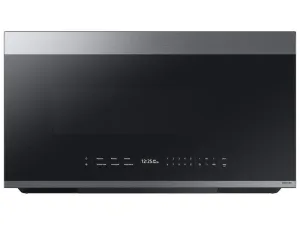 Samsung ME21DG6700SR Bespoke 2.1 Cu. Ft. Over-The-Range Microwave With Auto Dimming Glass Touch Controls In Fingerprint Resistant Stainless Steel Over The Range Microwaves convection over-the-range microwave