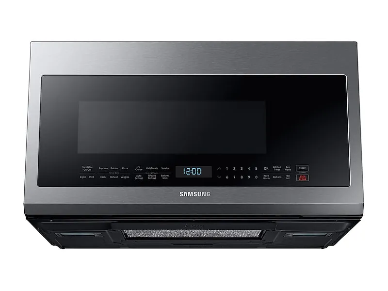 Samsung ME21M706BAS 2.1 Cu. Ft. Over-The-Range Microwave With Sensor Cooking In Fingerprint Resistant Stainless Steel