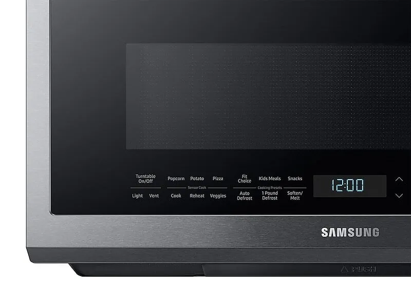 Samsung ME21M706BAS 2.1 Cu. Ft. Over-The-Range Microwave With Sensor Cooking In Fingerprint Resistant Stainless Steel