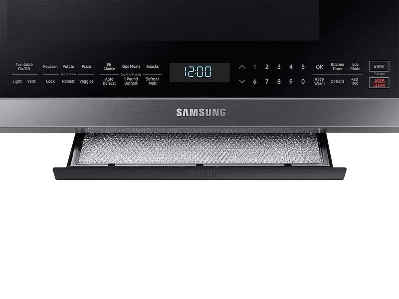 Samsung ME21M706BAS 2.1 Cu. Ft. Over-The-Range Microwave With Sensor Cooking In Fingerprint Resistant Stainless Steel