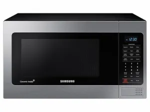 Samsung MG11H2020CT 1.1 Cu. Ft Countertop Microwave With Grilling Element In Stainless Steel Countertop Microwaves compact countertop microwave oven