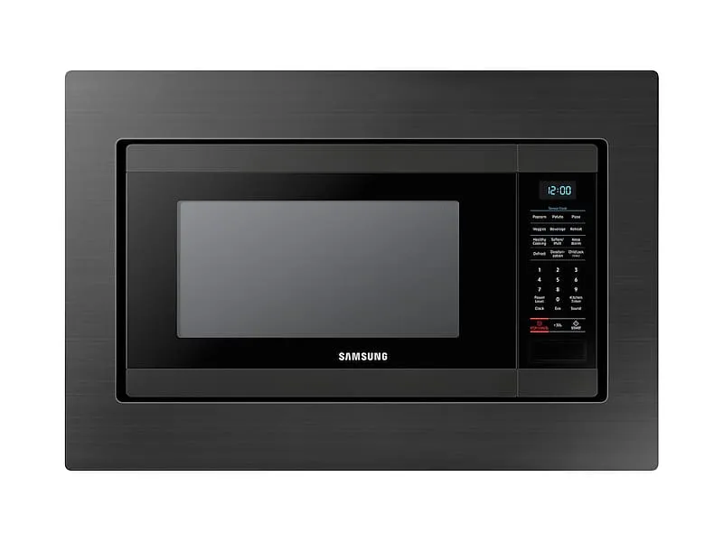 Samsung MS19M8020TG 1.9 Cu. Ft. Countertop Microwave For Built-In Application In Fingerprint Resistant Black Stainless Steel Built In Microwaves best built-in microwave deals