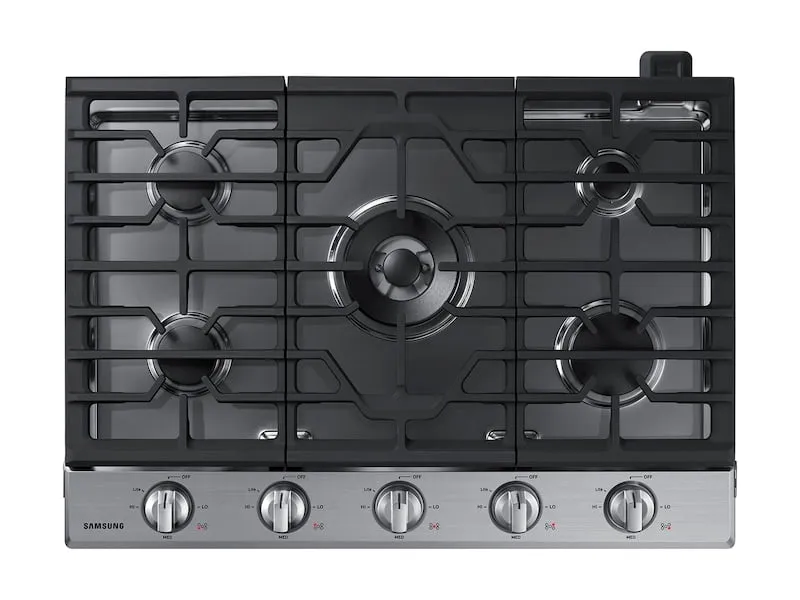 Samsung NA30N6555TS 30" Gas Cooktop In Stainless Steel Gas 4 burner gas range for kitchen