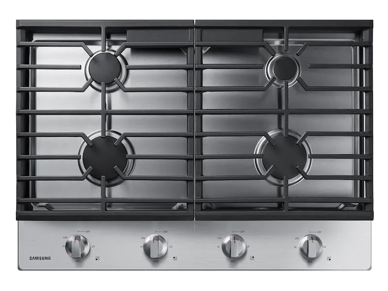 Samsung NA30R5310FS 30" Gas Cooktop In Stainless Steel Gas 4 burner gas range for kitchen