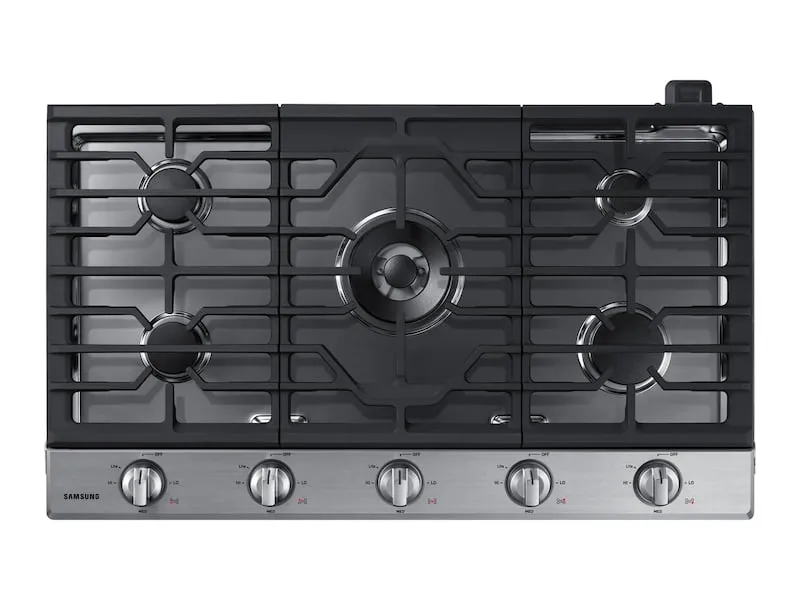 Samsung NA36N6555TS 36" Gas Cooktop In Stainless Steel Cooktops 5 burner cooktops sale
