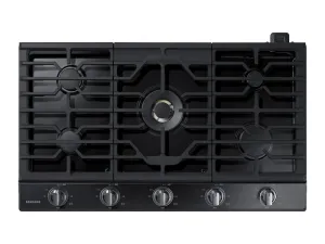 Samsung NA36N7755TG 36" Gas Cooktop With 22K Btu Dual Power Burner In Black Stainless Steel Gas 4 burner gas range for kitchen