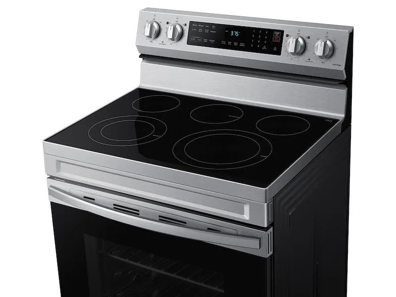 Samsung NE63D6511SR 6.3 Cu. Ft. Smart Freestanding Energy Star? Certified Electric Range With Air Fry In Stainless Steel