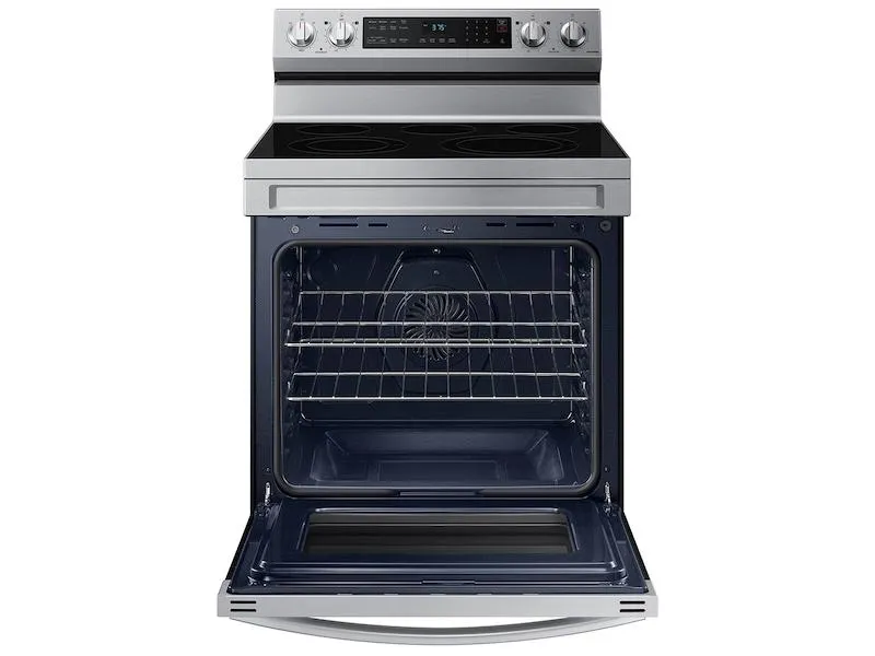 Samsung NE63D6511SR 6.3 Cu. Ft. Smart Freestanding Energy Star? Certified Electric Range With Air Fry In Stainless Steel