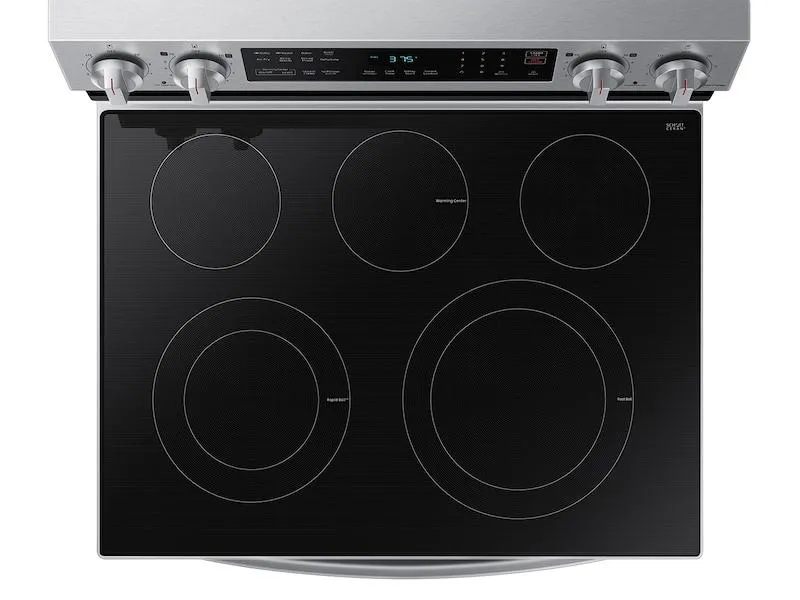 Samsung NE63D6511SR 6.3 Cu. Ft. Smart Freestanding Energy Star? Certified Electric Range With Air Fry In Stainless Steel