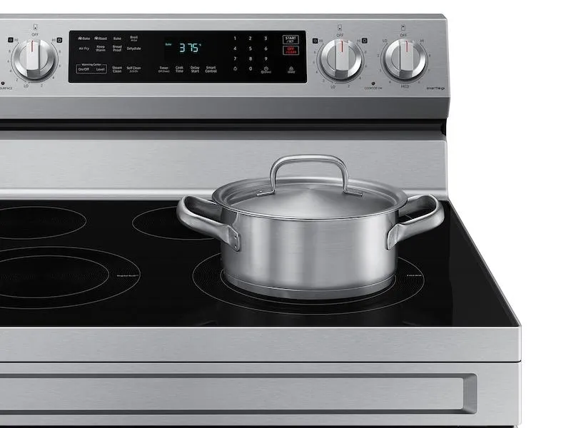 Samsung NE63D6511SR 6.3 Cu. Ft. Smart Freestanding Energy Star? Certified Electric Range With Air Fry In Stainless Steel