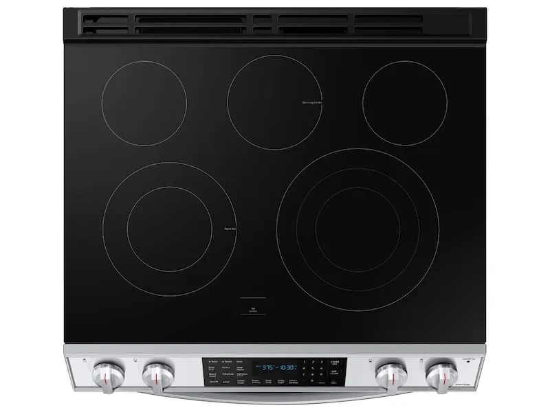 Samsung NE63T8511SS 6.3 Cu. Ft. Front Control Slide-In Electric Range With Air Fry & Wi-Fi In Stainless Steel