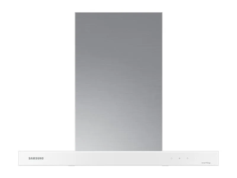 Samsung NK30CB600W12 30" Bespoke Smart Wall Mount Hood In Clean White Convertable Hoods quiet convertible vent hood