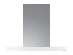 Samsung NK30CB600W12 30" Bespoke Smart Wall Mount Hood In Clean White Convertable Hoods quiet convertible vent hood