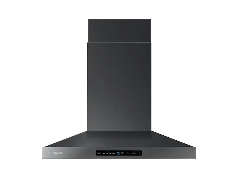 Samsung NK30K7000WG 30" Wall Mount Hood In Black Stainless Steel Ducted Hoods under cabinet ducted hood