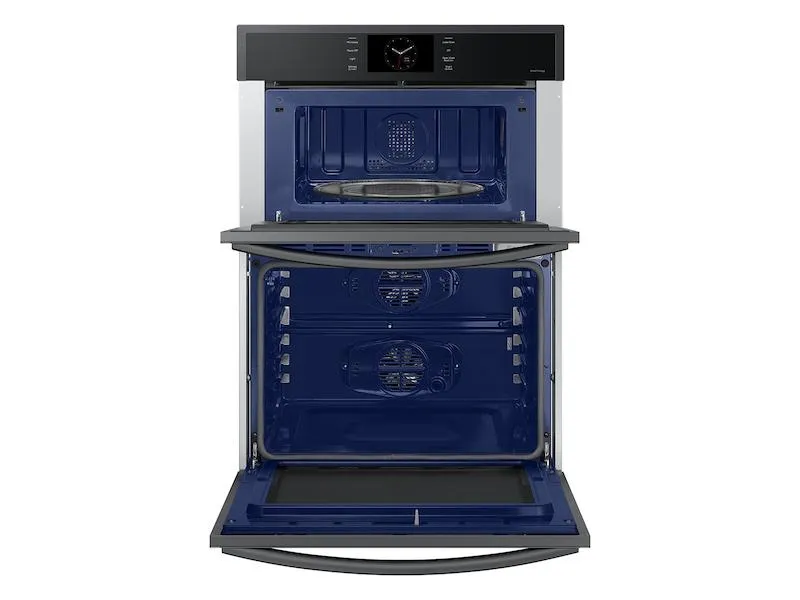 Samsung NQ70CG600DMT 30" Microwave Combination Wall Oven With Steam Cook In Matte Black
