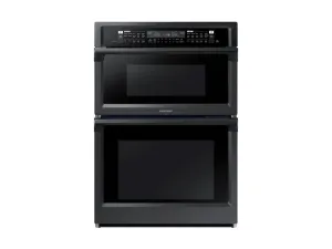 Samsung NQ70M6650DG 30" Microwave Combination Wall Oven In Black Stainless Steel Microwave Wall Oven Combos built-in oven microwave combo stainless