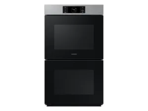 Samsung NV51CG700DSR Bespoke 30" Stainless Steel Double Wall Oven With Ai Pro Cooking&#8482; Camera Double Wall Ovens built-in double oven 30 inch