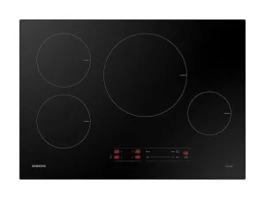 Samsung NZ30A3060UK 30" Smart Induction Cooktop With Wi-Fi In Black Electric electric stove with convection oven