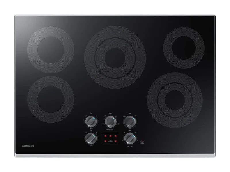 Samsung NZ30K6330RS 30" Electric Cooktop In Stainless Steel Electric electric stove with convection oven