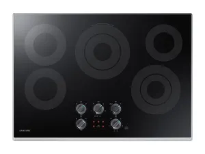 Samsung NZ30K6330RS 30" Electric Cooktop In Stainless Steel Electric electric stove with convection oven