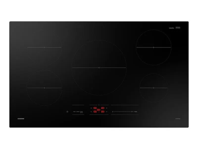 Samsung NZ36C3060UK 36" Smart Induction Cooktop With Wi-Fi In Black Electric electric stove with convection oven