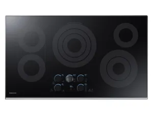 Samsung NZ36K7570RS 36" Electric Cooktop With Sync Elements In Stainless Steel Electric electric stove with convection oven