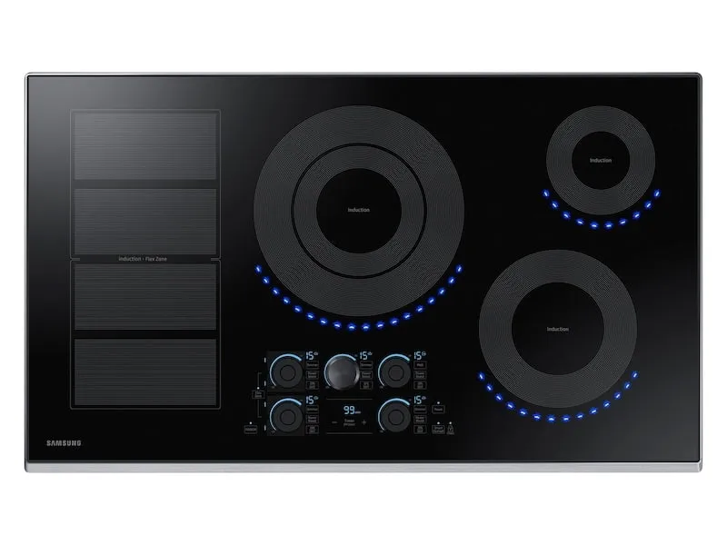Samsung NZ36K7880US 36" Induction Cooktop In Stainless Steel Cooktops 5 burner cooktops sale