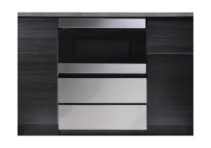 Sharp SKMD24U0ES 24 In. Under The Counter Microwave Drawer Oven Pedestal Microwave Accessories microwave mounting hardware kit