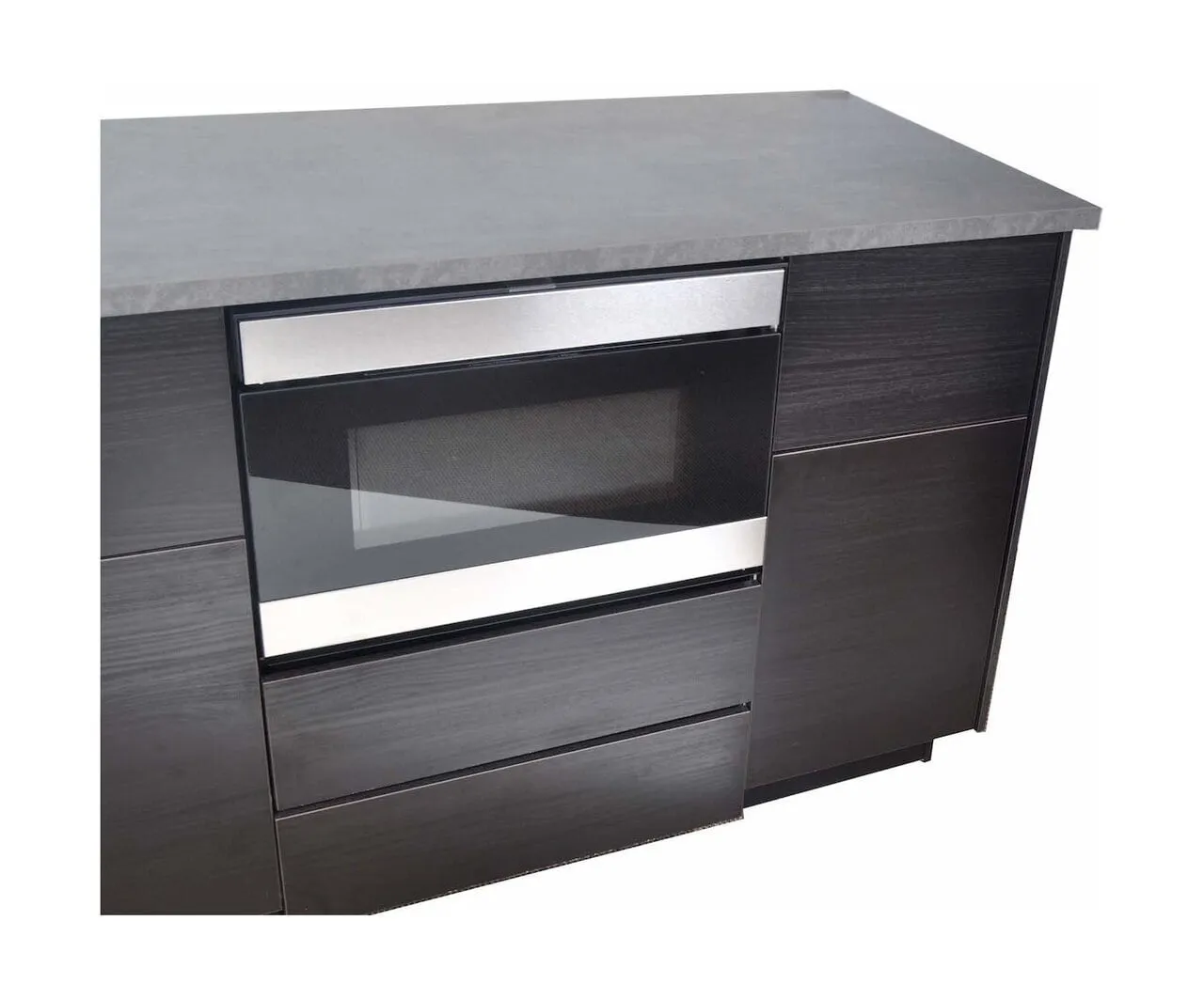 Sharp SKMD24U0ES 24 In. Under The Counter Microwave Drawer Oven Pedestal