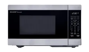 Sharp SMC0962KS Sharp 0.9 Cu. Ft. 900W Stainless Steel Countertop Microwave Oven Microwave Ovens smart sensor microwave oven