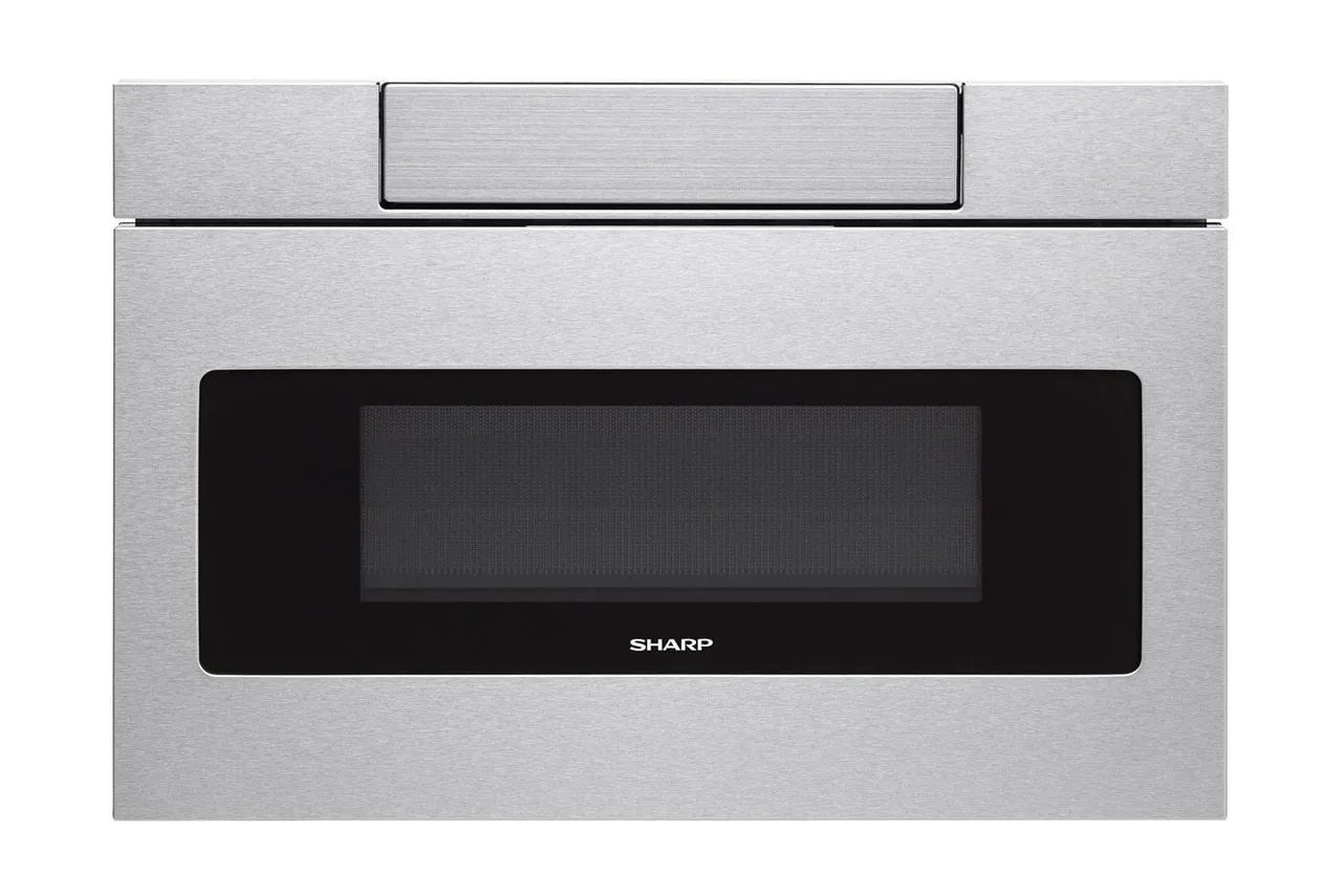 Sharp SMD2470ASY 24 In. 1.2 Cu. Ft. 950W Sharp Stainless Steel Microwave Drawer Oven Microwave Ovens large capacity kitchen microwave