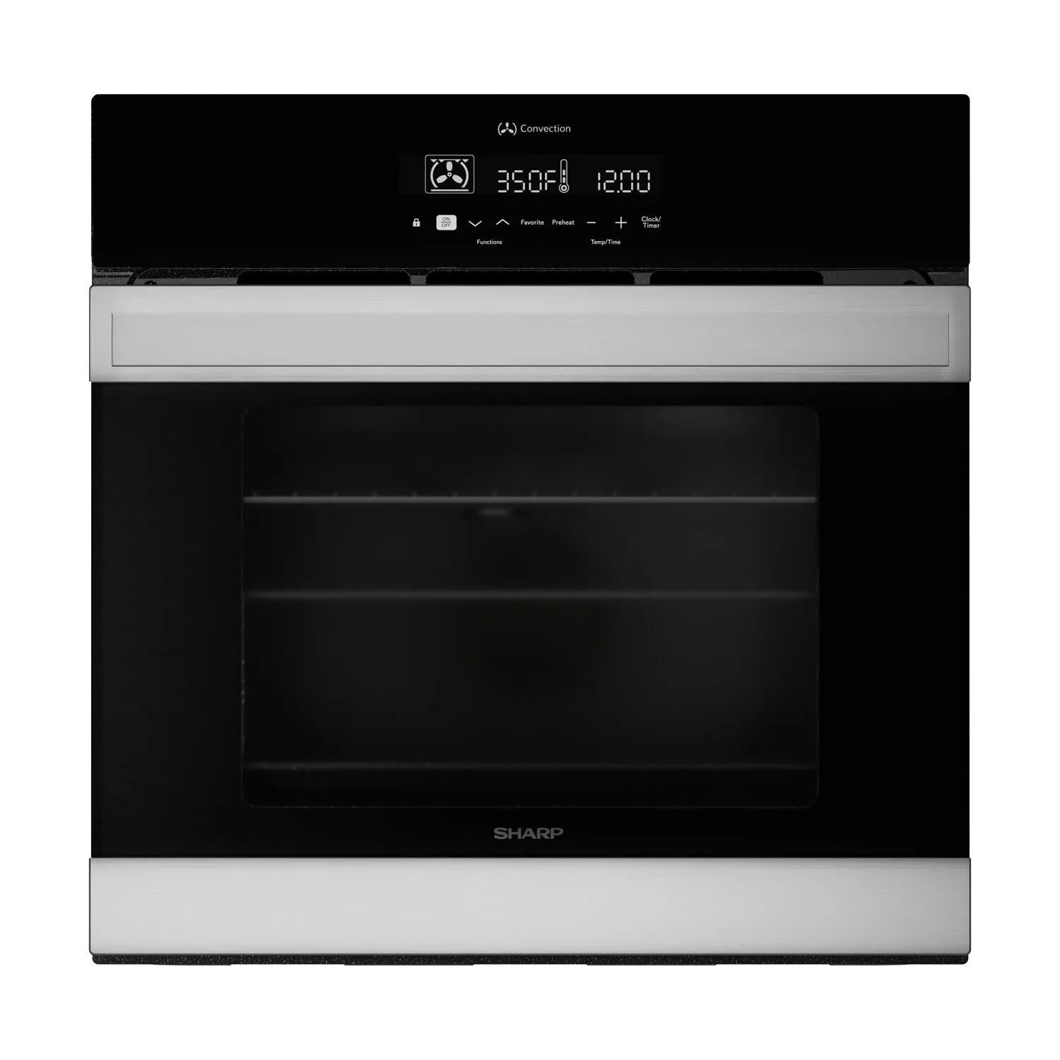 Sharp SWA2450GS Sharp 24 In. Built-In Single Wall Oven Single Wall Ovens single oven with self-cleaning feature