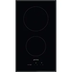 Smeg SEU122B 30Cm (12") Ceramic Cooktop Black Glass Electric electric stove with convection oven