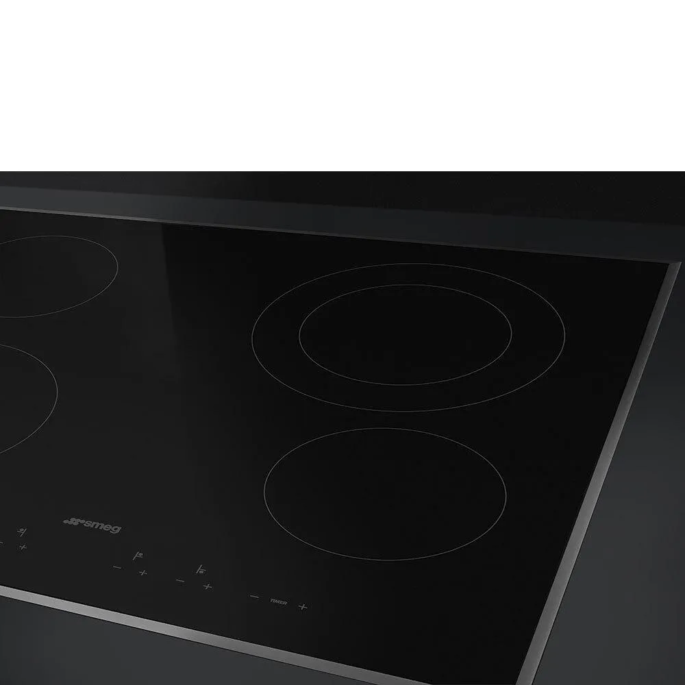 Smeg SEU244ETB Cooktop Black Seu244Etb