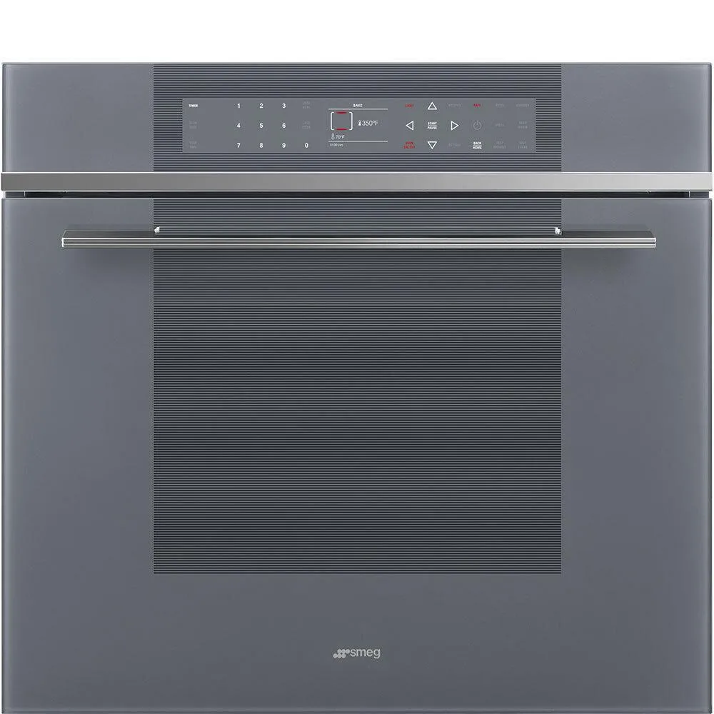 Smeg SOU130S1 Oven Silver Sou130S1 Wall Ovens oven with smart temperature control