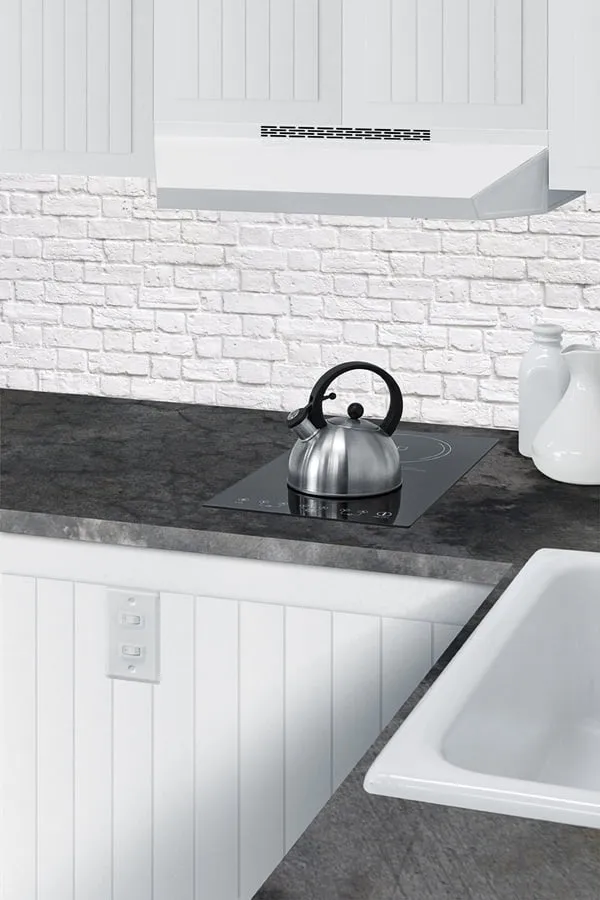 Summit ADAH1618W 18" Under Cabinet Convertible Range Hood, Ada Compliant