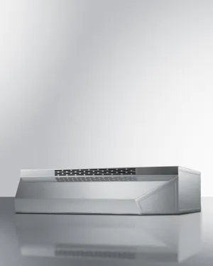 Summit ADAH1718SS 18" Under Cabinet Ductless Range Hood, Ada Compliant Ducted Hoods under cabinet ducted hood