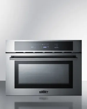 Summit CMV24 24" Wide Electric Speed Oven Wall Ovens oven with smart temperature control