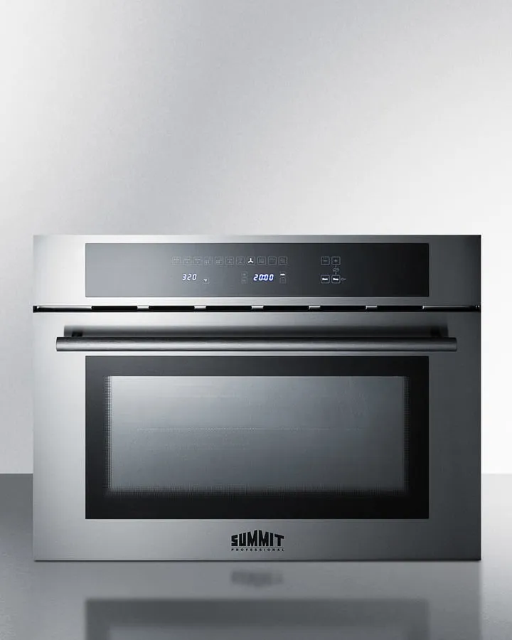 Summit CMV24 24" Wide Electric Speed Oven Wall Ovens oven with smart temperature control